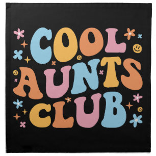 Cool Aunts Club III Cloth Napkin