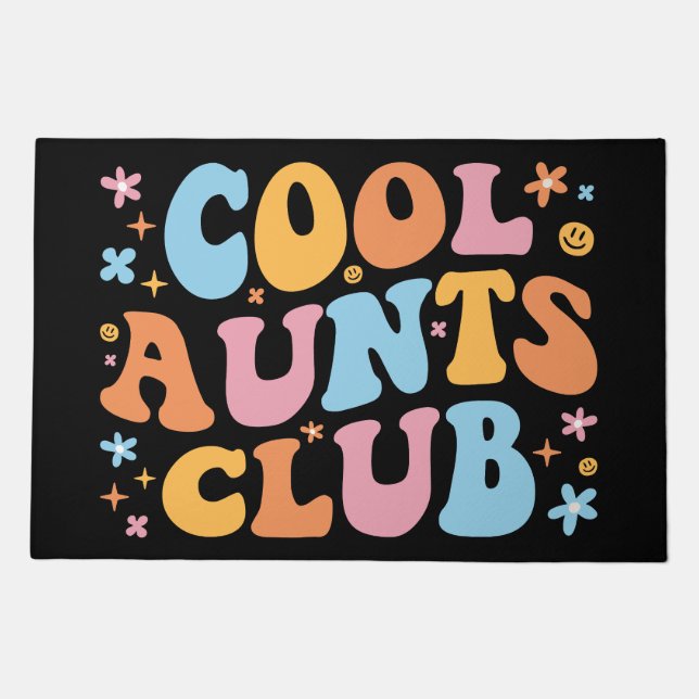 Cool Aunts Club III Doormat (Front)