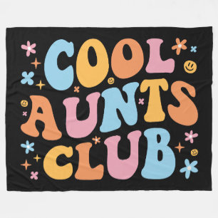 Cool Aunts Club III Fleece Blanket
