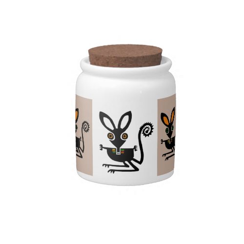 Cool Aussie BILBY _Animal lover _ Nature Candy Jar