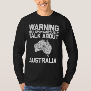 Cool Australia For Men Women Land Down Under Conti T-Shirt