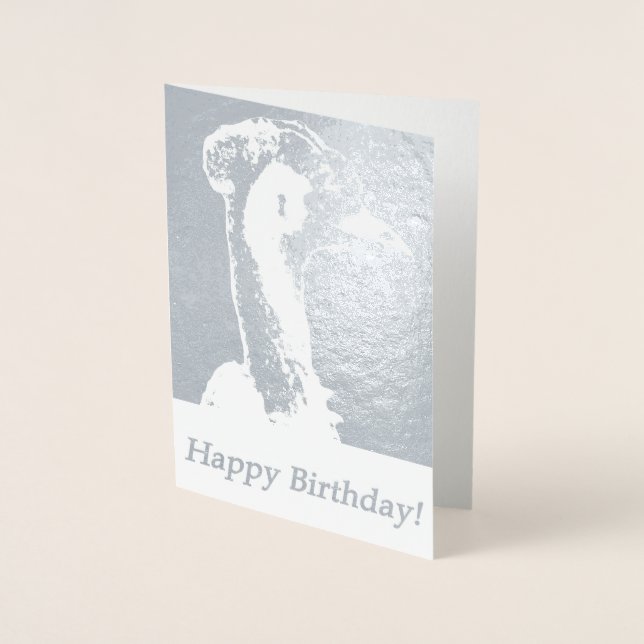 Cool Australian Emu Birthday Card (Front)