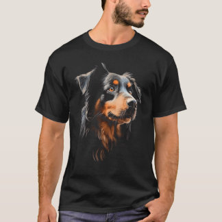 Cool Australian Shepherd Face Awesome T-Shirt