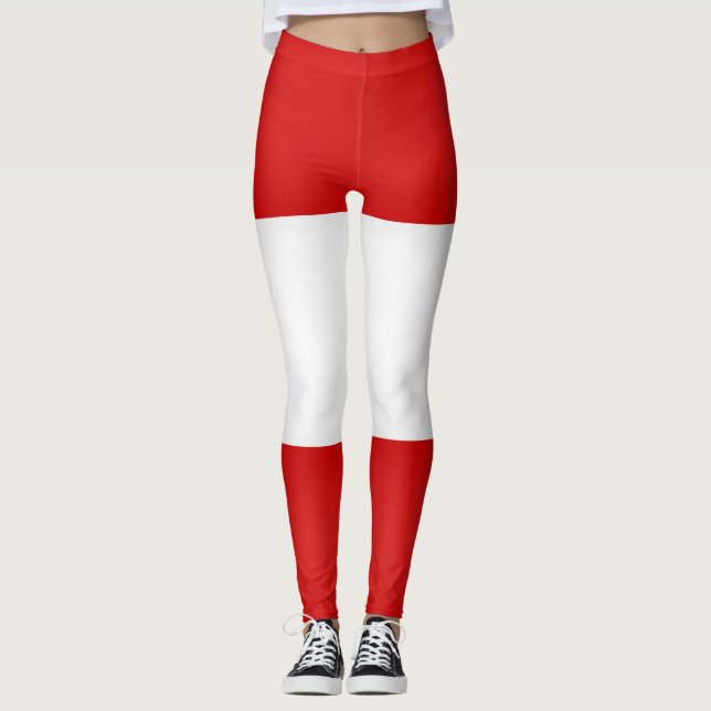 Cool Austria Flag Fashion Leggings (Front)