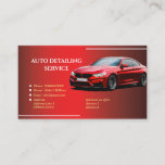 Cool Auto Detailing Service Business Cards at Zazzle