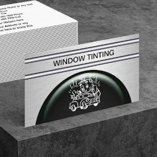 Cool Auto Window Tinting Business Cards