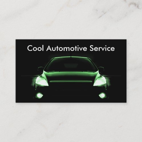 Cool Automotive Business Card