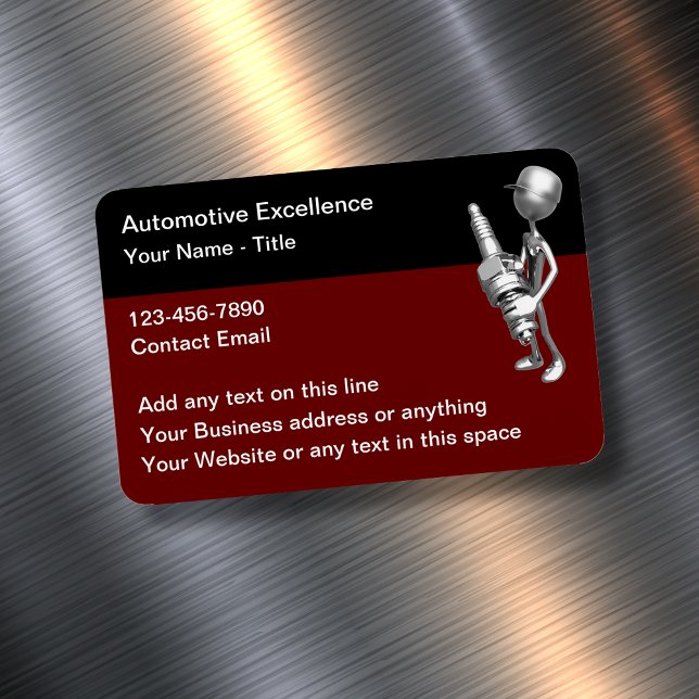 Cool Automotive Large Business Magnets (Creator Uploaded)