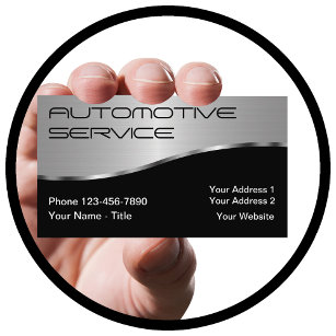 Cool Automotive New Business Card