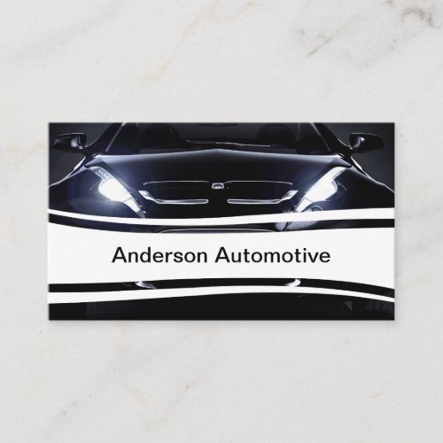 Cool Automotive Themed Business Cards