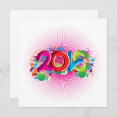 cool awesome colourful Love 2013 splatter doodles (Front/Back)