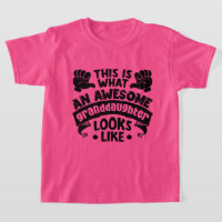 Cool awesome Granddaughter word art 
