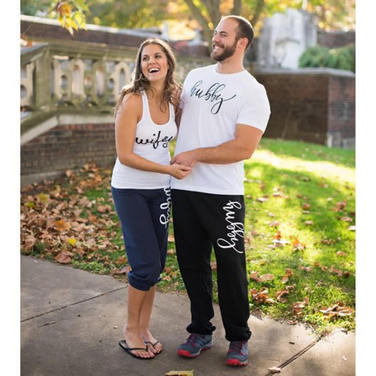 Cool & Awesome Hubby Groomsmen Wedding T-Shirt (Front)