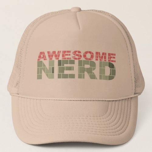 Cool Awesome Nerd Hat