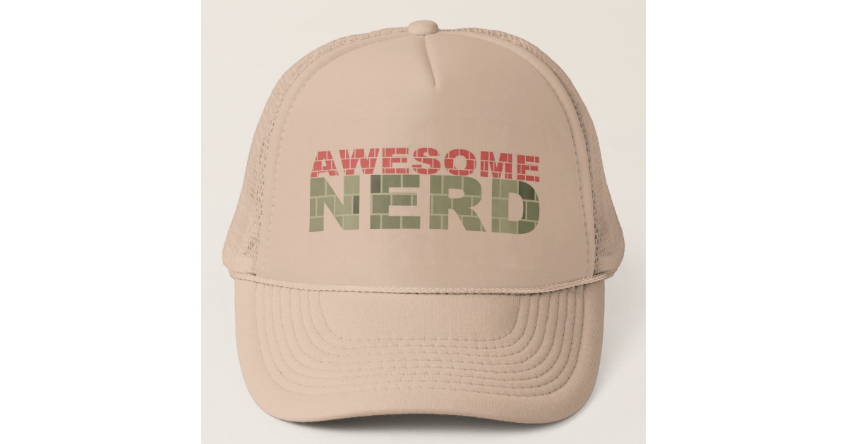 Cool Awesome Nerd Hat Zazzle Com