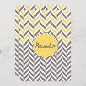 Cool awesome trendy herringbone zigzag pattern (Front/Back)