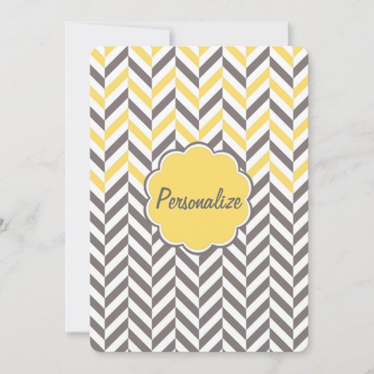 Cool awesome trendy herringbone zigzag pattern (Front)