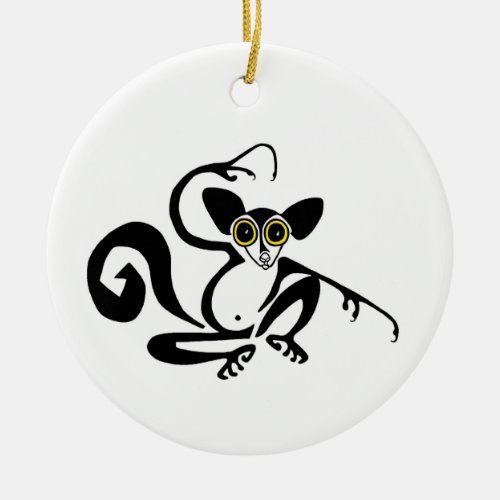 Cool AYE_AYE _ Weird wildlife _Primate _ lemur _  Ceramic Ornament