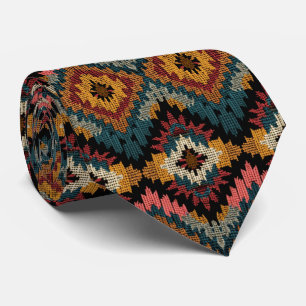 Cool Aztec pattern tiled Neck Tie