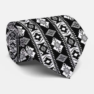 Cool Aztec Western tiled pattern Neck Tie