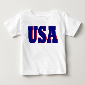 Cool Baby 2012 Usa Sports Athletic T-shirt Gift by kidssportsfunstuff at Zazzle