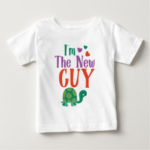 Cool baby boy new guy word art baby T-Shirt