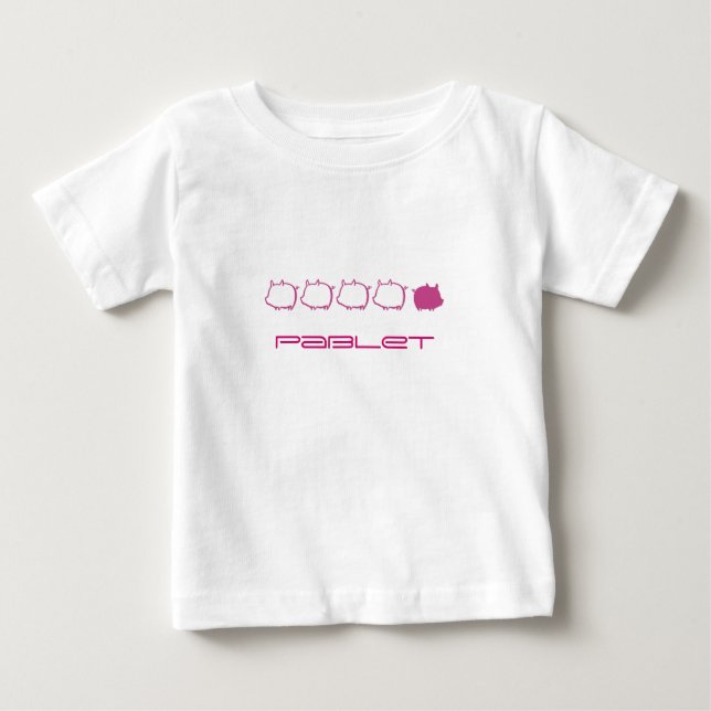 Cool baby pigs baby T-Shirt (Front)
