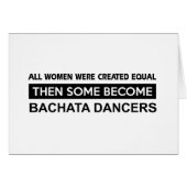 Cool Bachata Dancing designs (Front Horizontal)