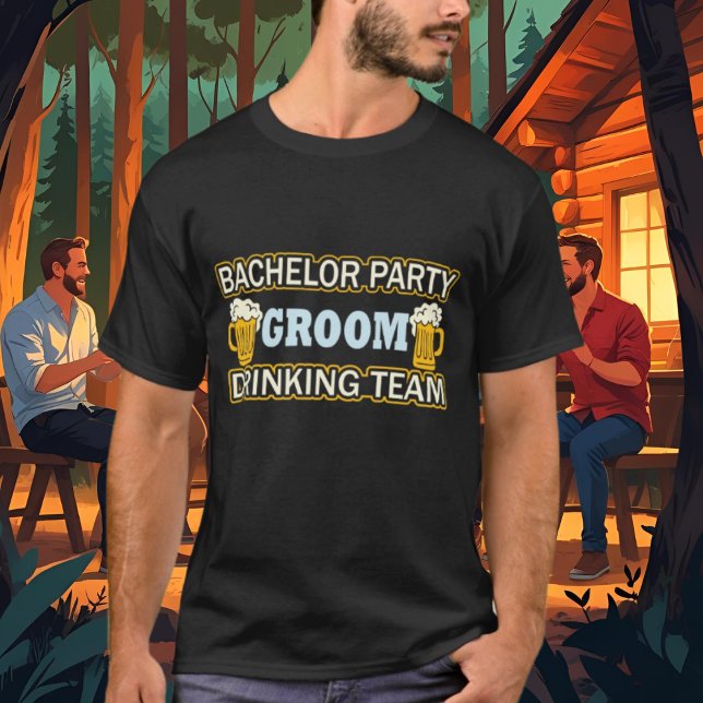 Cool Bachelor party drinking team  T-Shirt (Creator Uploaded)