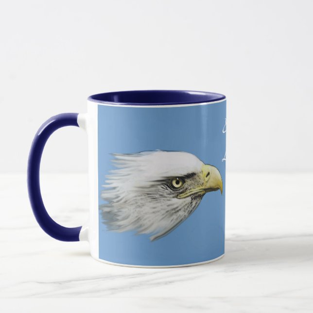 Cool Bald Eagle Wildlife Collection Mug (Left)