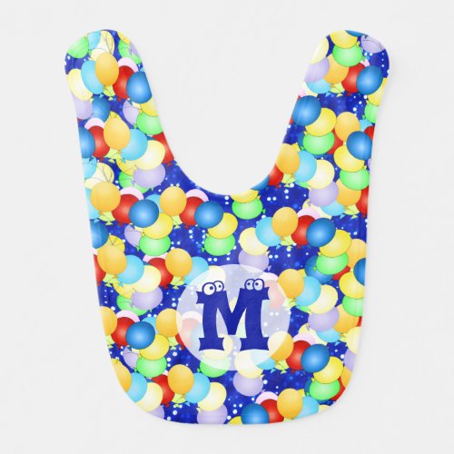 Cool Balloon Fun For Baby Baby Bib