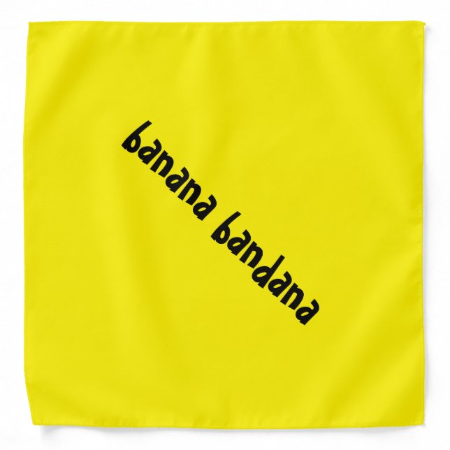 Cool banana bandana (Front)