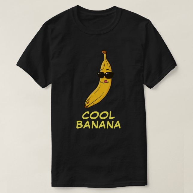 Cool Banana‼︎ Cool Banana Graphic T-Shirt | Zazzle