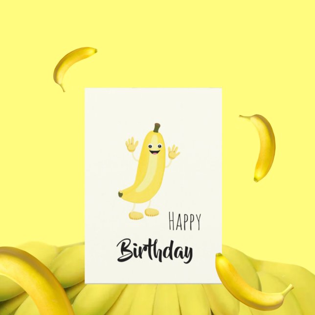 Cool banana holiday card (Creator Uploaded)