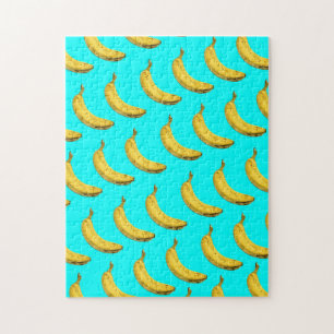 Cool banana party hat jigsaw puzzle