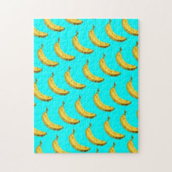 Cool Banana Party Hat Jigsaw Puzzle by jahwil at Zazzle
