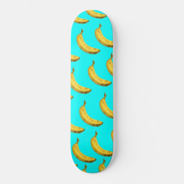 Cool banana party hat skateboard (Front)