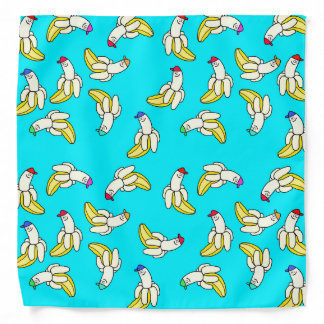 Cool Bananas Dog Bandana
