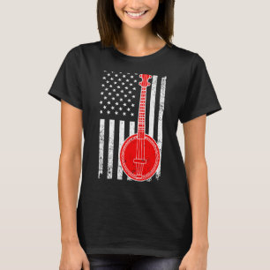 Cool Banjo For Men Women Kids Bluegrass Banjo Play T-Shirt