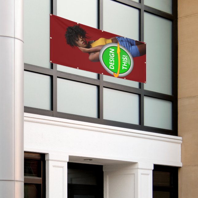 COOL! Banner - 4'x8' - Outdoor w/ Metal Grommets (Outside Building)