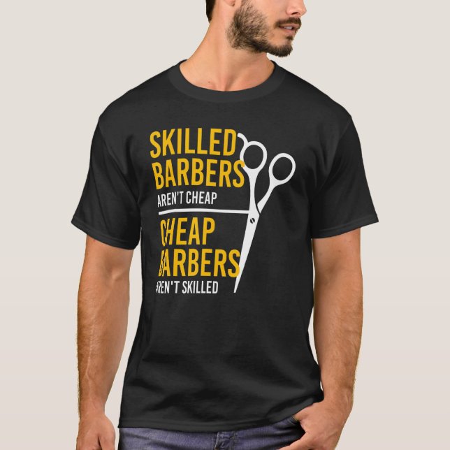 Cool Barber For Men Women Hairdresser Hairstylist  T-Shirt (Front)