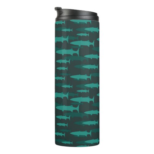 Cool Barracuda Fish Thermal Tumbler