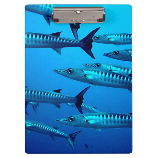 Cool Barracudas Clipboard (Front)