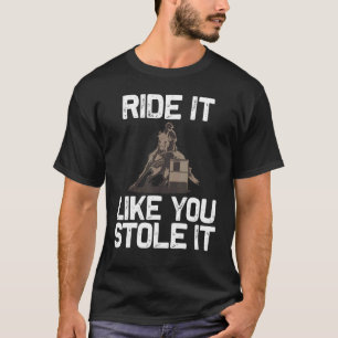 Cool Barrel Racing For Men Women Racer Cowgirl Hor T-Shirt
