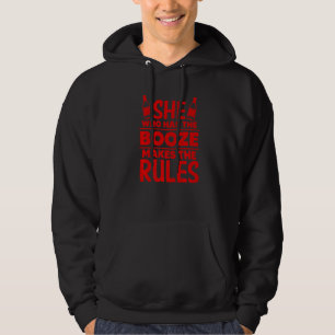 Cool Bartender For Women Girls Liquor Mixologist B Hoodie
