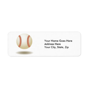 Cool Baseball Emblem Label