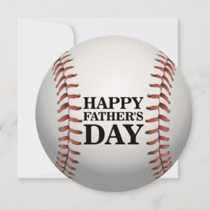 Cool Baseball Father’s Day Party Invitations