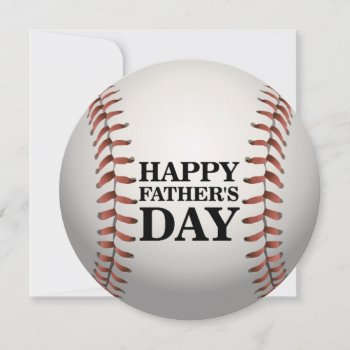Cool Baseball Father’s Day Party Invitations by ZazzleHolidays at Zazzle