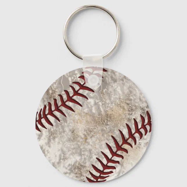 Cool Baseball Keychains BULK discount starts at 10 Zazzle