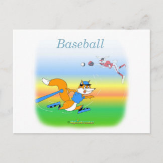 Cool Baseball kids Items Postcard